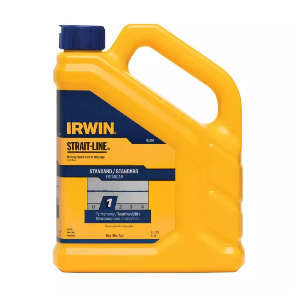 IRWIN STRAIT-LINE 2-1/2-lb Standard Line Chalk 3 IRWIN STRAIT-LINE 2-1/2-lb Standard Line Chalk
