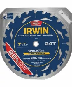 IRWIN Sales Store 36 IRWIN Circular Saw Blades Marathon with Weldtec 7-1/4-in 24-Tooth Carbide Circular Saw Blade