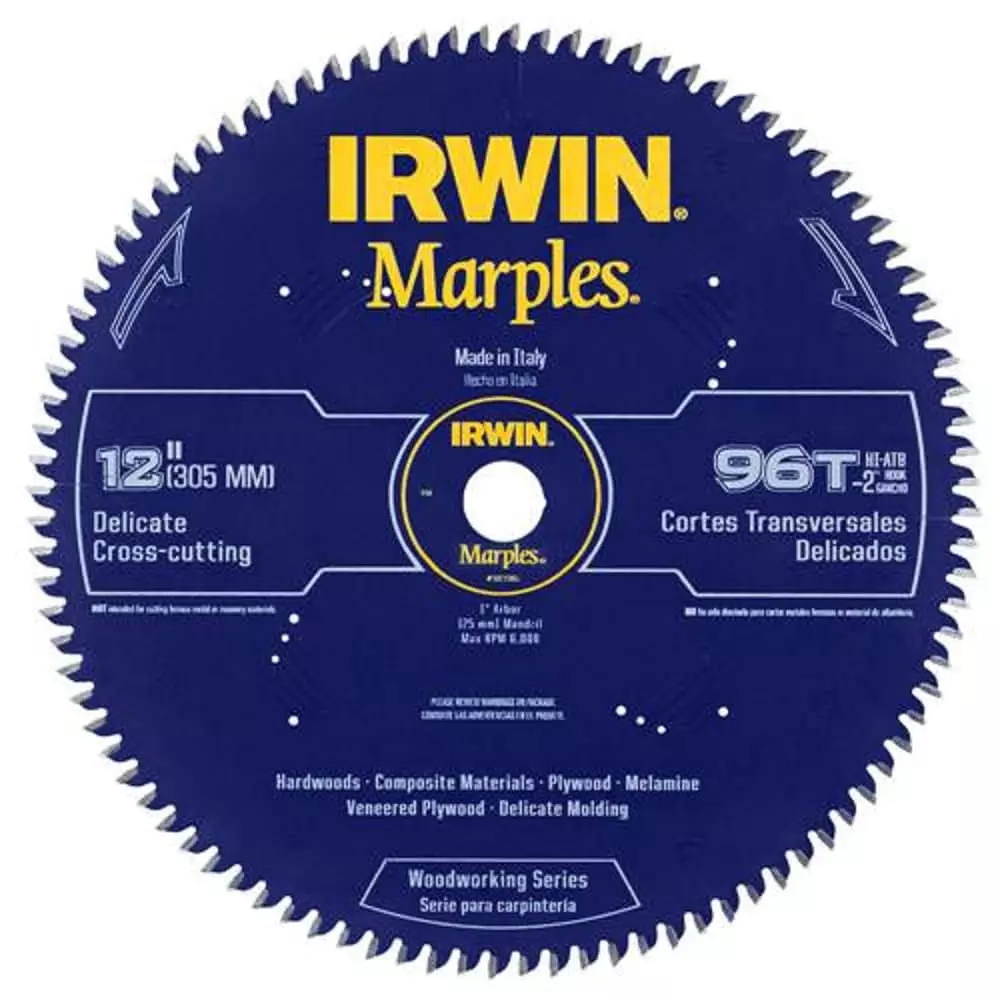 IRWIN Circular Saw Blades Marples 12-in 3 IRWIN Circular Saw Blades Marples 12-in