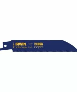 IRWIN Reciprocating Saw Blades WeldTec Bi-Metal 6-in 14-TPI Metal Cutting Reciprocating Saw Blade