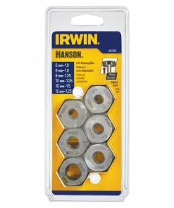 IRWIN Tap & Die Sets 6-Piece Tap and Die Set 7 IRWIN Tap & Die Sets 6-Piece Tap and Die Set -IRWIN Sales Store 042526928611 03903055