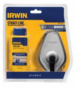 IRWIN Chalk Reels STRAIT-LINE CLASSIC 100-ft Chalk Reel