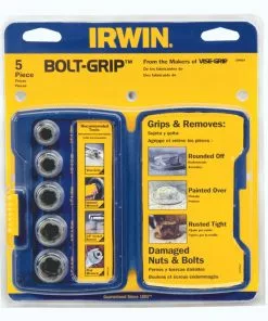 IRWIN Bolt Extractors Bolt-Grip 5-Pack Bolt Extractor Set 6 IRWIN Bolt Extractors Bolt-Grip 5-Pack Bolt Extractor Set -IRWIN Sales Store 05038718