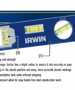 IRWIN Levels 250 9-in Magnetic Torpedo Level -IRWIN Sales Store 05068592