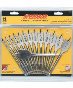 IRWIN Woodboring Drill Bits Classic 14-Piece Assorted Woodboring Spade Drill Bit Set -IRWIN Sales Store 05384884