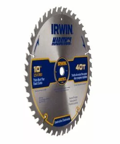 IRWIN Circular Saw Blades Marathon 10-in 40-Tooth Carbide Miter/Table Saw Blade -IRWIN Sales Store 05385554