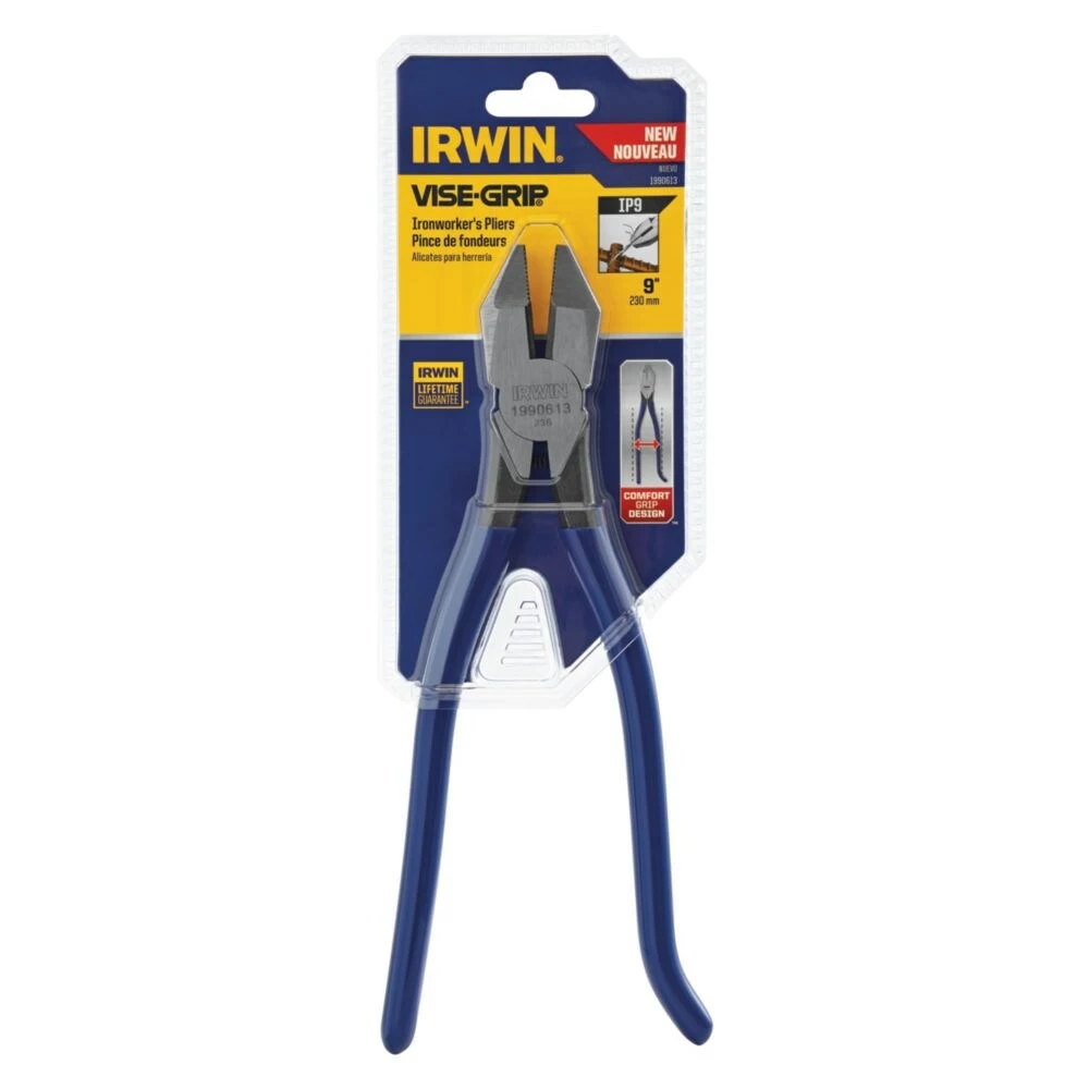 IRWIN VISE-GRIP Ironworker's 9-in Rebar Pliers 4 IRWIN VISE-GRIP Ironworker's 9-in Rebar Pliers - Image 2