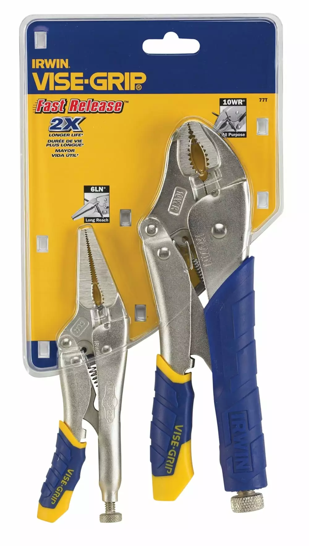 IRWIN Plier Sets Fast Release VISE-GRIP 2-Pack Locking Plier Set 3 IRWIN Plier Sets Fast Release VISE-GRIP 2-Pack Locking Plier Set