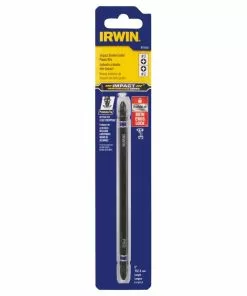 IRWIN Impact Driver Bits 1/4-in x 6-in Double-Ended Impact Driver Bit -IRWIN Sales Store 08170804
