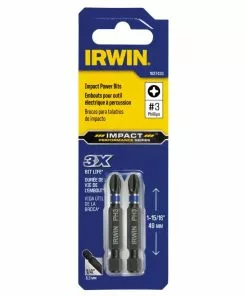 IRWIN Impact Driver Bits 2-Piece 1/4-in x 1-15/16-in Phillips Impact Driver Bit