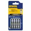 IRWIN Impact Driver Bits 5-Piece 1/4-in x 1-15/16-in Phillips Impact Driver Bit
