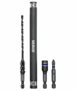 IRWIN Masonry Drill Bits 4-Piece x Masonry Drill Bit Set for Hammer Drill