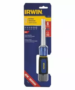 IRWIN Nut Drivers 1/4-in; 5/16-in; 11/32-in; 3/8-in; 7/16-in; 1/2-in 1-7/8-in SAE Hex Nut Driver -IRWIN Sales Store 08170920