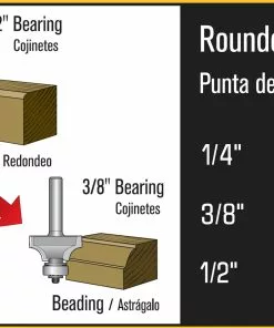 IRWIN Router Bit Sets 15-Piece Carbide-Tipped Router Bit Set -IRWIN Sales Store 08173625 scaled