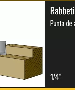 IRWIN Router Bit Sets 15-Piece Carbide-Tipped Router Bit Set -IRWIN Sales Store 08173626 scaled