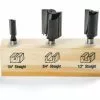 IRWIN Router Bit Sets 3-Piece Carbide-Tipped Router Bit Set
