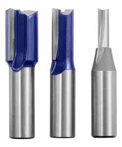 IRWIN Router Bit Sets 3-Piece Carbide-Tipped Router Bit Set