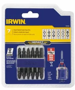 IRWIN Impact Driver Bits 7-Piece Impact Driver Bit Set -IRWIN Sales Store 08175569