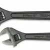 IRWIN Adjustable Wrenches 8-in Black Oxide Adjustable Wrench Set