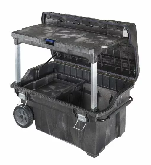 IRWIN Portable Tool Boxes Mobile Command Center 40.5-in Gray Structural Foam Wheels Lockable Tool Box 1 IRWIN Portable Tool Boxes Mobile Command Center 40.5-in Gray Structural Foam Wheels Lockable Tool Box -IRWIN Sales Store 08461405 scaled