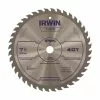 IRWIN Circular Saw Blades Classic 7-1/4-in 40-Tooth Carbide Circular Saw Blade