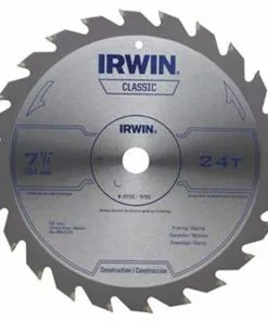 IRWIN Circular Saw Blades Classic 7-1/4-in 24-Tooth Carbide Circular Saw Blade