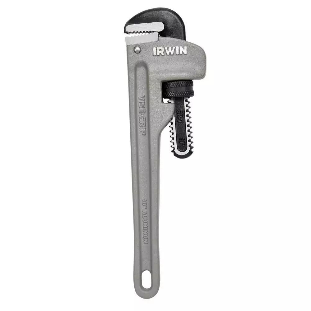 IRWIN Pipe Wrenches VISE-GRIP 10-in Aluminum Pipe Wrench 3 IRWIN Pipe Wrenches VISE-GRIP 10-in Aluminum Pipe Wrench