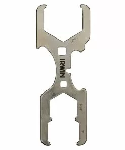IRWIN Plumbing Wrenches & Specialty Tools 1-3/4-in, 2-in and 2-1/2-in Hex Combo Wrench