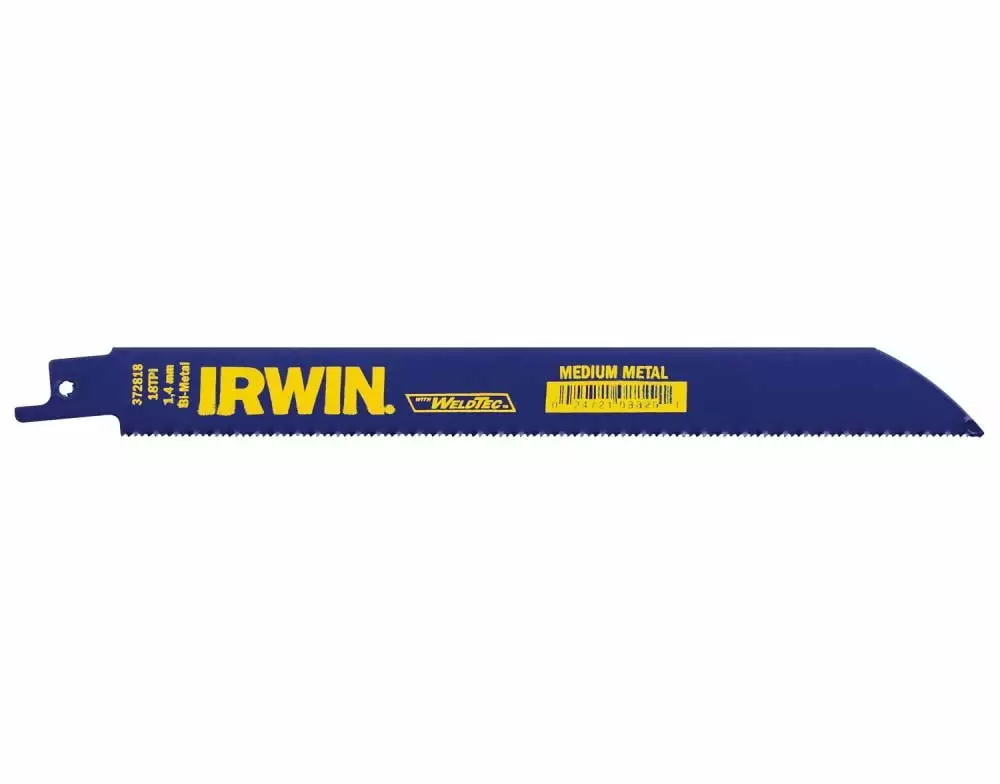 IRWIN Reciprocating Saw Blades Bi-Metal 8-in 18-TPI Metal Cutting Reciprocating Saw Blade 3 IRWIN Reciprocating Saw Blades Bi-Metal 8-in 18-TPI Metal Cutting Reciprocating Saw Blade