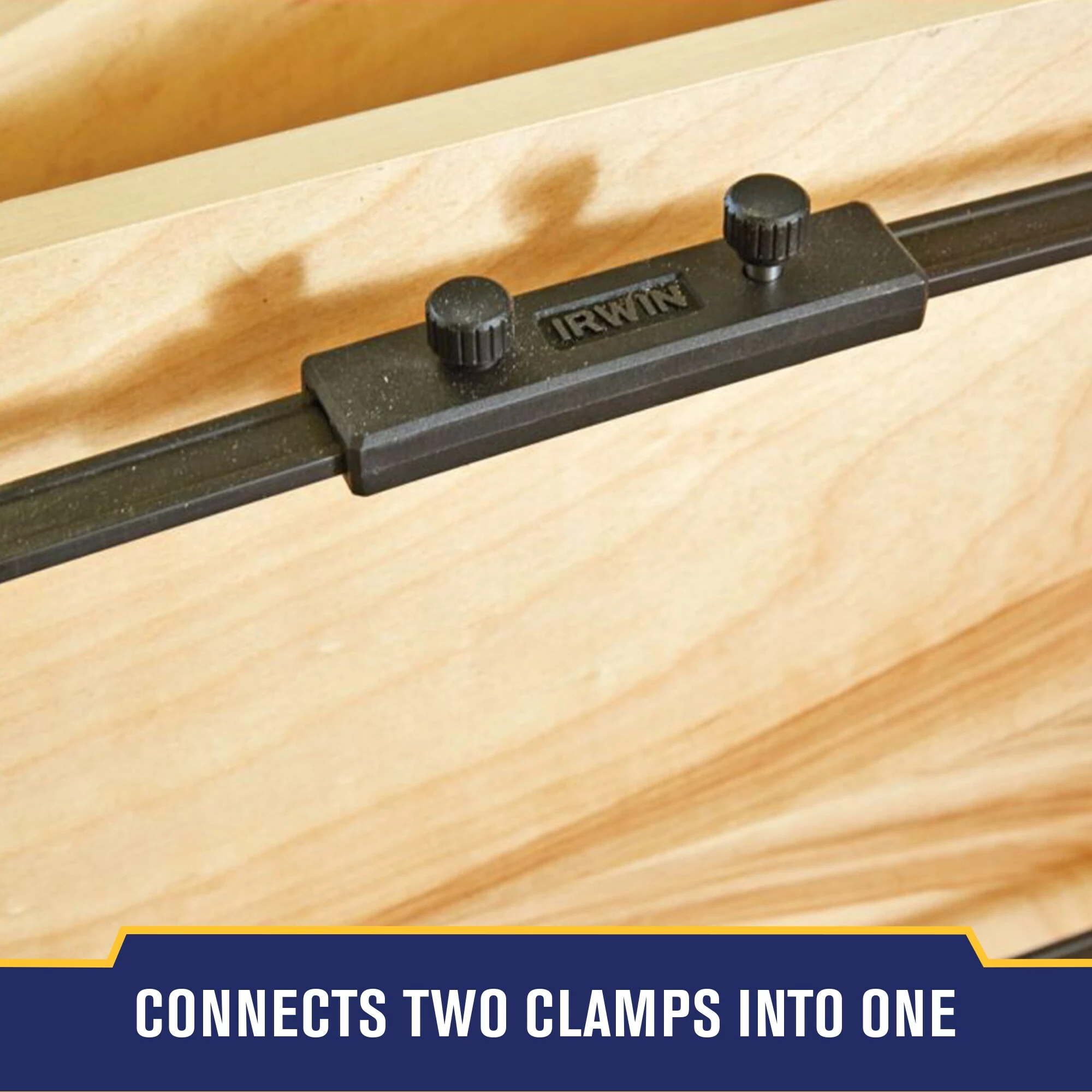 IRWIN Clamp Attachments QUICK-GRIP Medium-Duty Clamp Coupler 4 IRWIN Clamp Attachments QUICK-GRIP Medium-Duty Clamp Coupler - Image 2