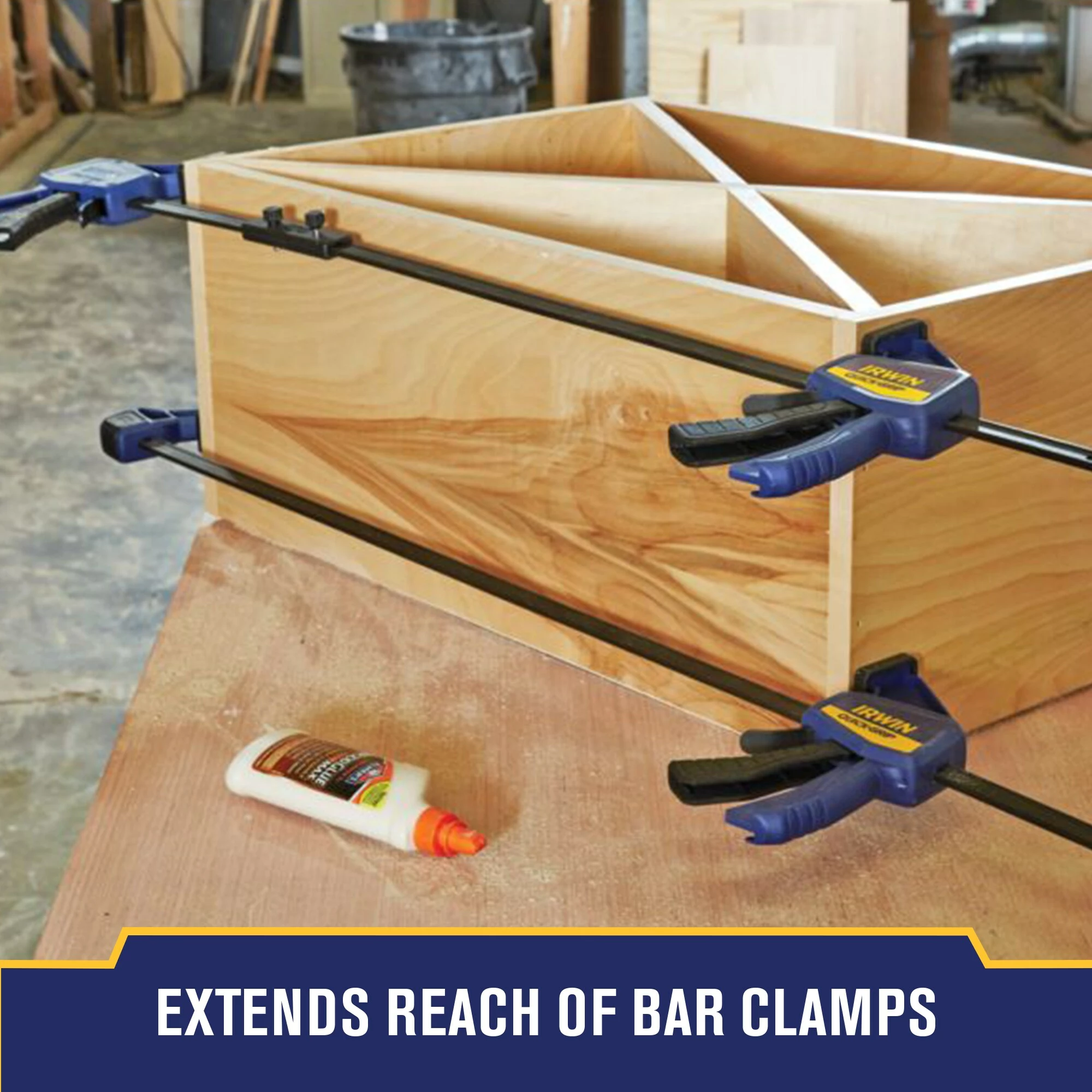 IRWIN Clamp Attachments QUICK-GRIP Medium-Duty Clamp Coupler 5 IRWIN Clamp Attachments QUICK-GRIP Medium-Duty Clamp Coupler - Image 3