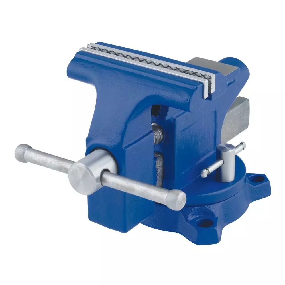 IRWIN Vises 4-1/2-in Cast Iron Light-Duty Workshop Vise 5 IRWIN Vises 4-1/2-in Cast Iron Light-Duty Workshop Vise - Image 3