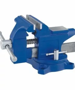 IRWIN Vises 4-1/2-in Cast Iron Light-Duty Workshop Vise