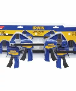 IRWIN Clamps QUICK-GRIP 6-Pack Assorted Light-Duty One Handed Bar Clamp -IRWIN Sales Store 10483928