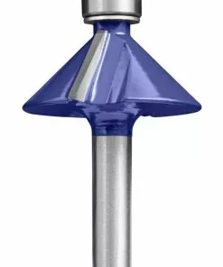 IRWIN Edge-Forming Router Bits Carbide-Tipped Chamfer Router Bit