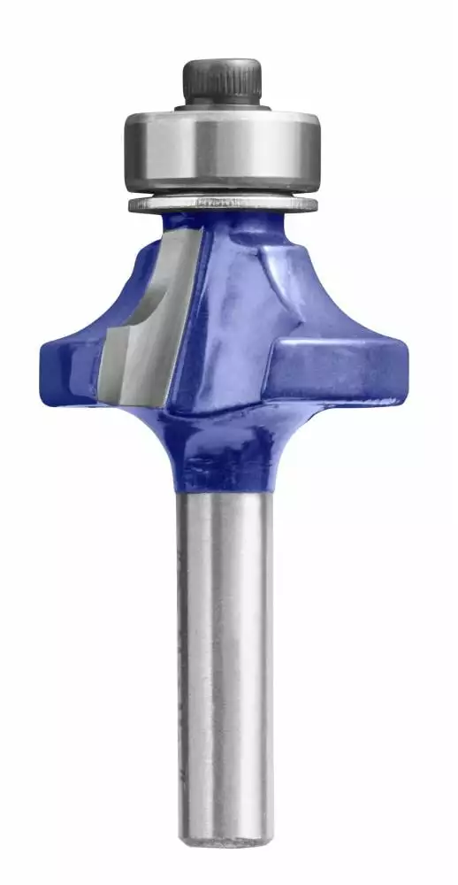 IRWIN Edge-Forming Router Bits 1/4-in Carbide-Tipped Roundover Router Bit 3 IRWIN Edge-Forming Router Bits 1/4-in Carbide-Tipped Roundover Router Bit