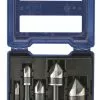 IRWIN Twist Drill Bits 5-Piece Assorted x Set Black Oxide Coated Hss Twist Drill Bit Set