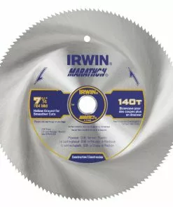 IRWIN Circular Saw Blades Marathon 7-1/4-in 140-Tooth Continuous Carbon Circular Saw Blade