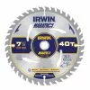 IRWIN Circular Saw Blades Marathon 7-1/4-in 40-Tooth Carbide Circular Saw Blade