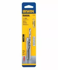 IRWIN Tap & Drill Sets Hanson 2-Pack SAE Tap and Drill Set