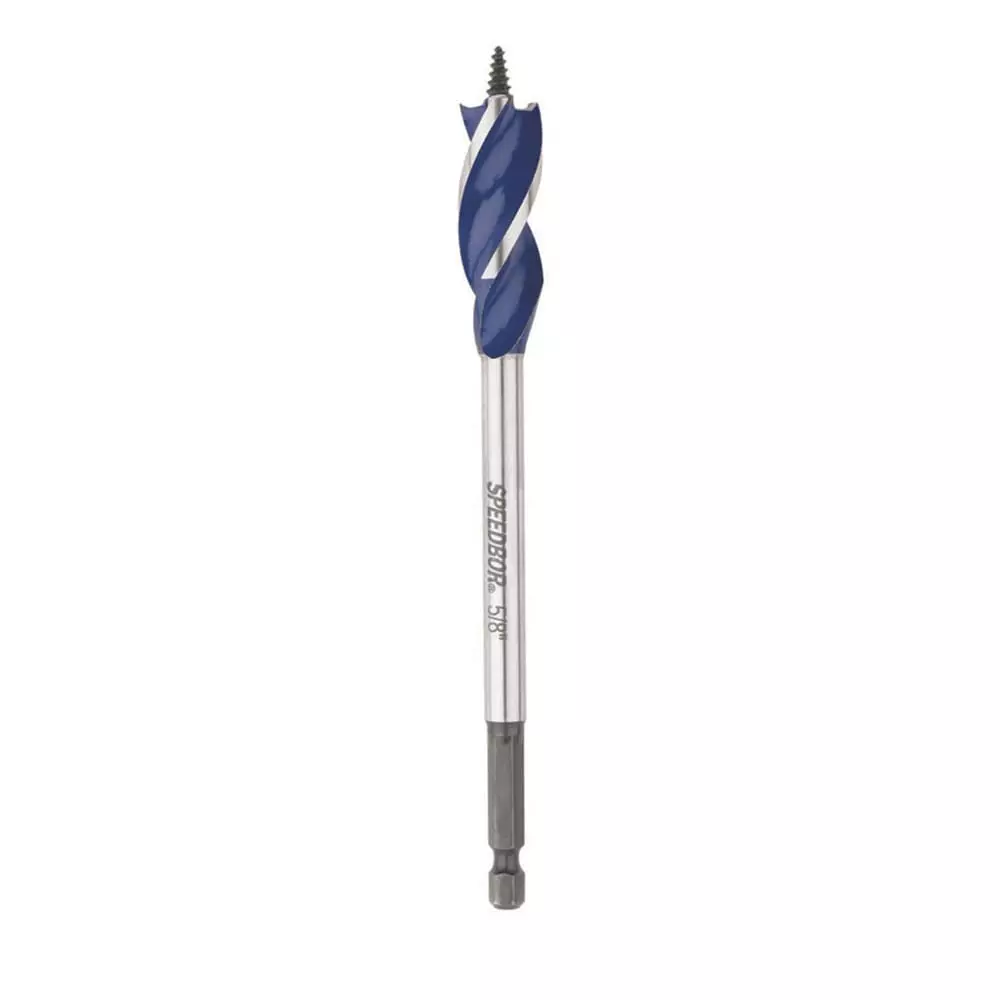 IRWIN Woodboring Drill Bits SPEEDBOR MAX 5/8-in Woodboring Tri-flute Drill Bit 3 IRWIN Woodboring Drill Bits SPEEDBOR MAX 5/8-in Woodboring Tri-flute Drill Bit