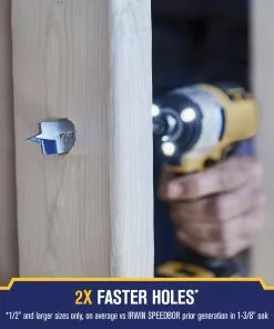 IRWIN Woodboring Drill Bits Extra long 3/8-in Woodboring Spade Drill Bit -IRWIN Sales Store 17486337