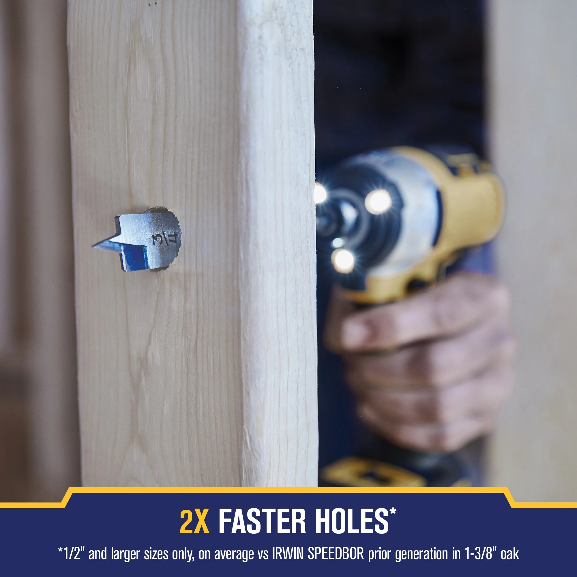 IRWIN Woodboring Drill Bits Standard length 3/4-in Woodboring Spade Drill Bit 8 IRWIN Woodboring Drill Bits Standard length 3/4-in Woodboring Spade Drill Bit - Image 6