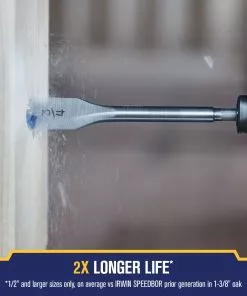IRWIN Woodboring Drill Bits Standard length 15/16-in Woodboring Spade Drill Bit -IRWIN Sales Store 17486811