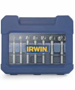 IRWIN Woodboring Drill Bits Marples 8-Piece Assorted Woodboring Forstner Drill Bit Set