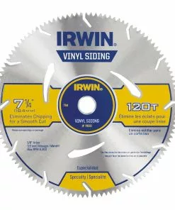 IRWIN Circular Saw Blades Marathon 7-1/4-in 120-Tooth High-speed Steel Circular Saw Blade