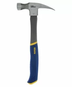IRWIN Hammers 16-oz Smooth Face Steel Head Fiberglass Framing Hammer