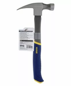 IRWIN Hammers 16-oz Smooth Face Steel Head Fiberglass Framing Hammer -IRWIN Sales Store 18258731
