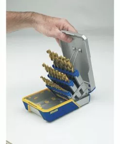 IRWIN Twist Drill Bits 29-Piece Assorted x Set Titanium Twist Drill Bit Set 7 IRWIN Twist Drill Bits 29-Piece Assorted x Set Titanium Twist Drill Bit Set -IRWIN Sales Store 18258746