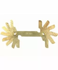 IRWIN Metric Thread Gauges 16 Leaf Metric Thread -Gauge